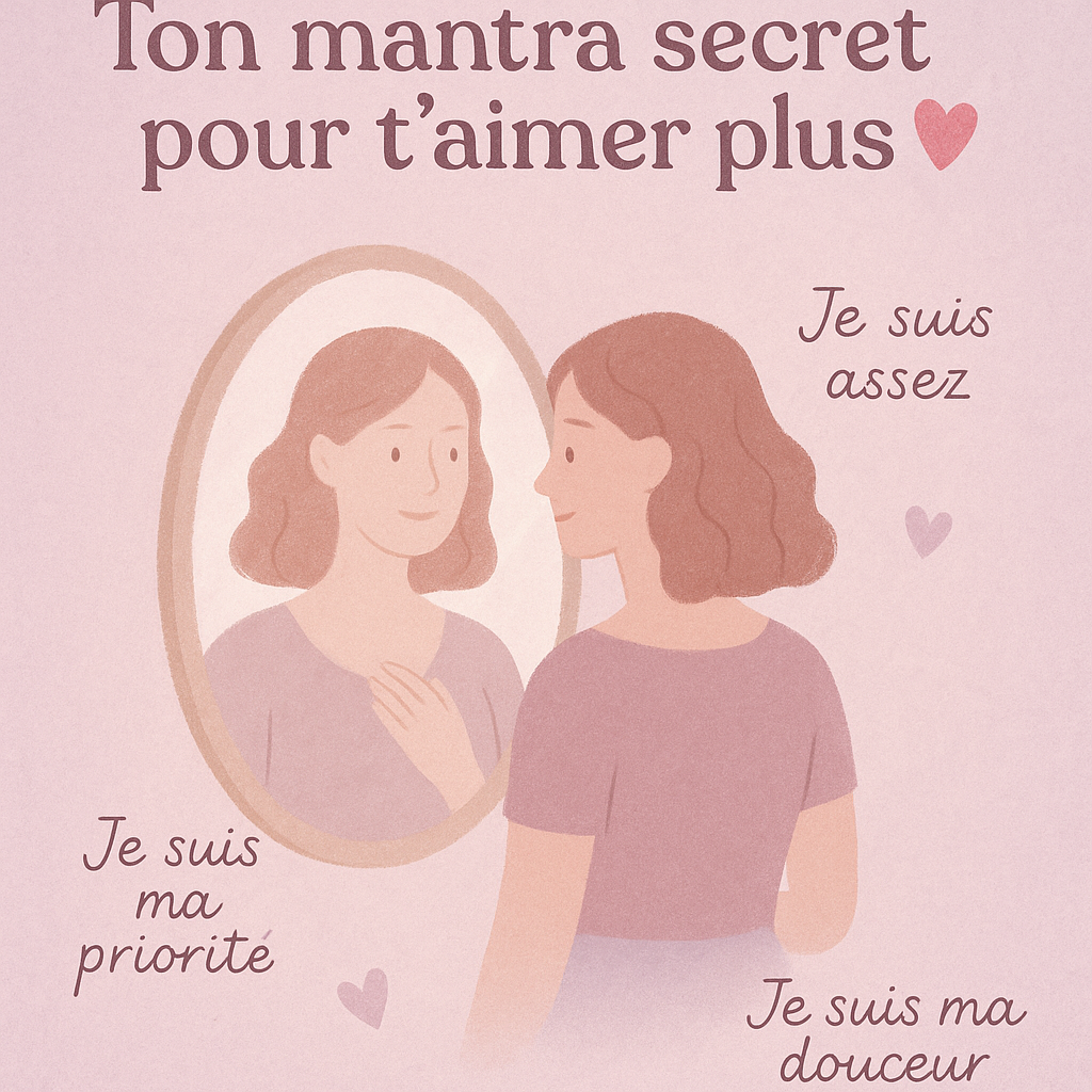 Ton mantra secret pour t’aimer plus