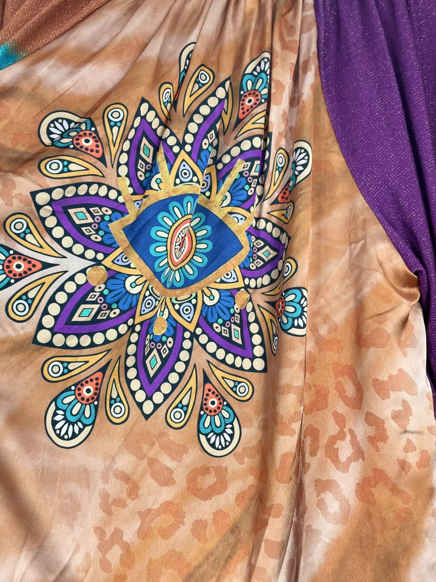 Tunique dégradée avec motif mandala - 3 coloris disponibles