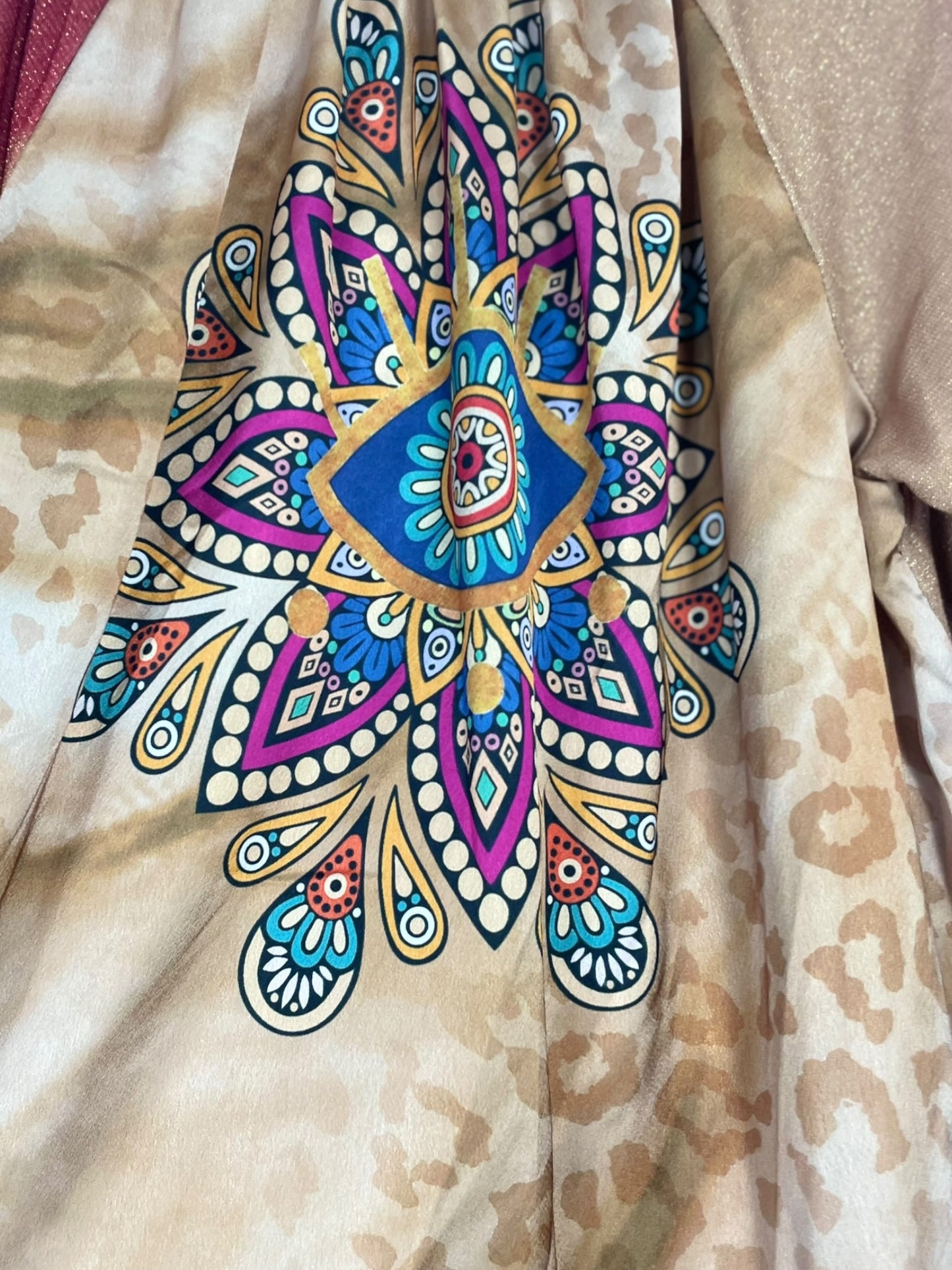 Tunique dégradée avec motif mandala - 3 coloris disponibles