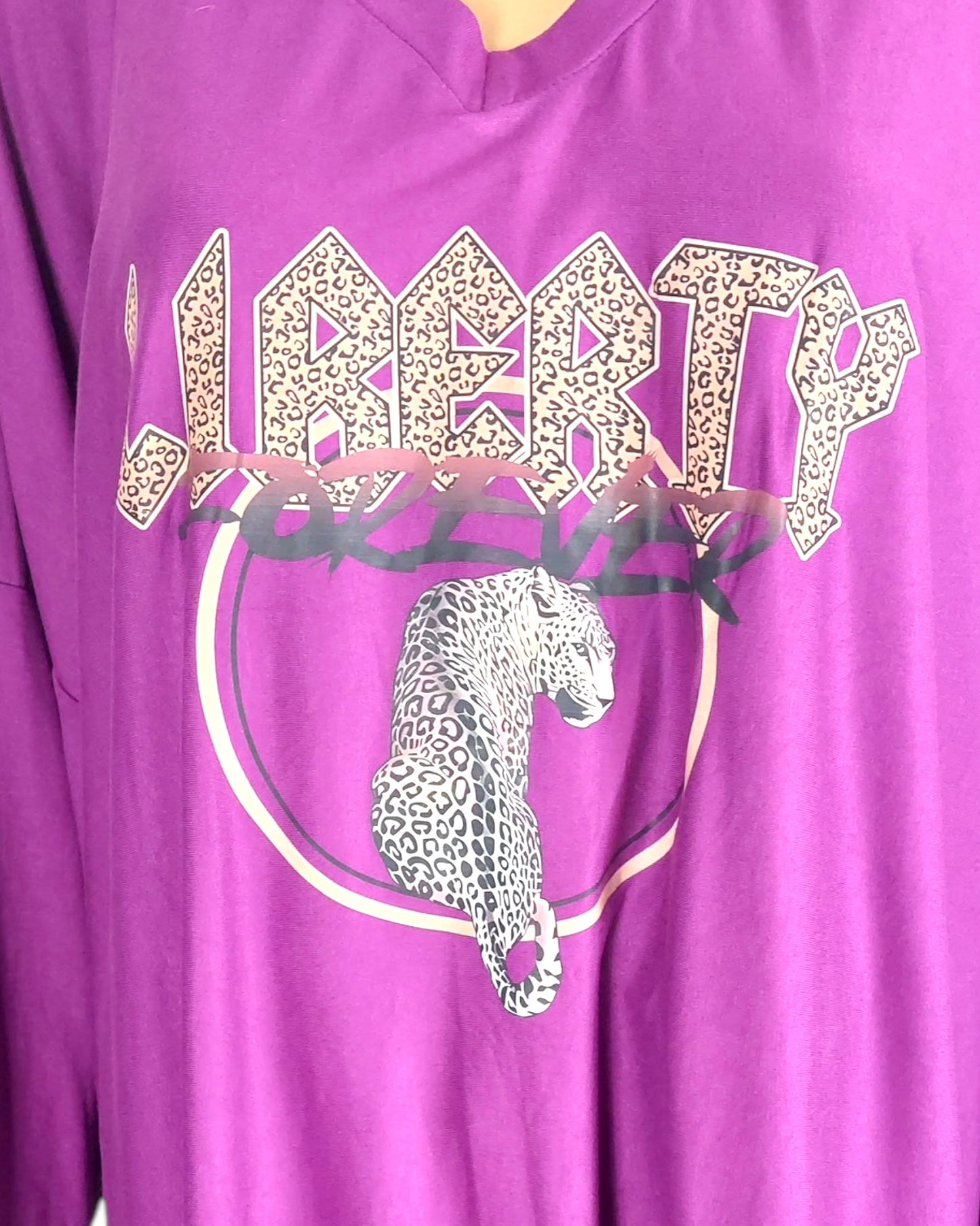 Tunique Grande Taille "Liberty Forever"