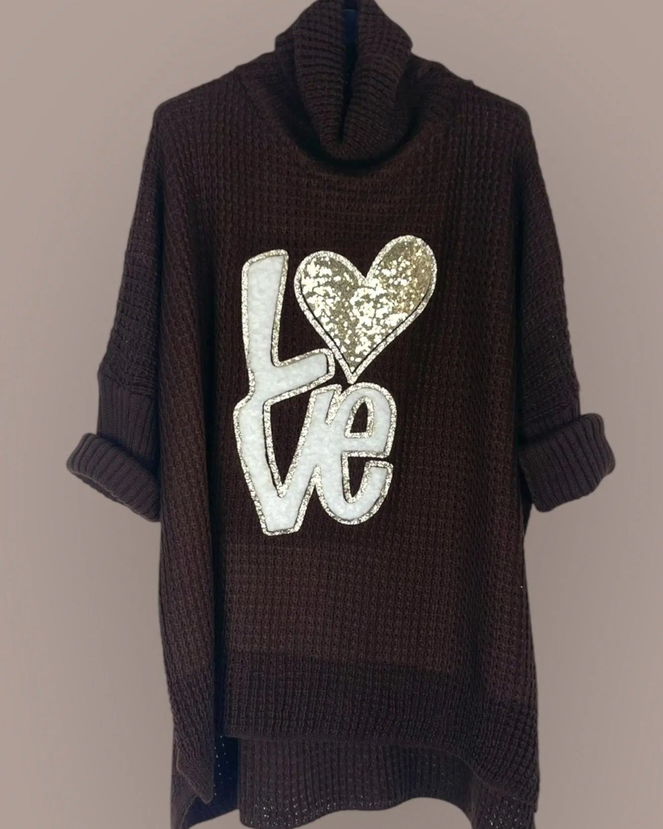 Pull oversize Love - Mam’s Ailes