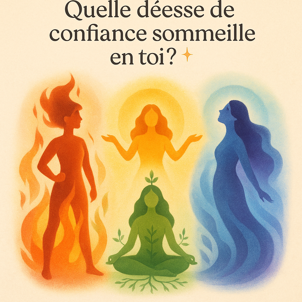 Quelle déesse de confiance sommeille en toi ? ✨