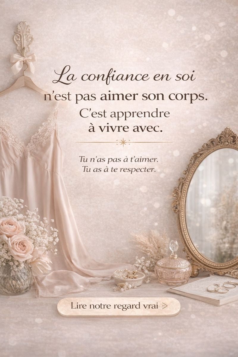 La confiance en soi n'est pas aimer son corps. C'est apprendre à vivre avec. - Mam’s Ailes