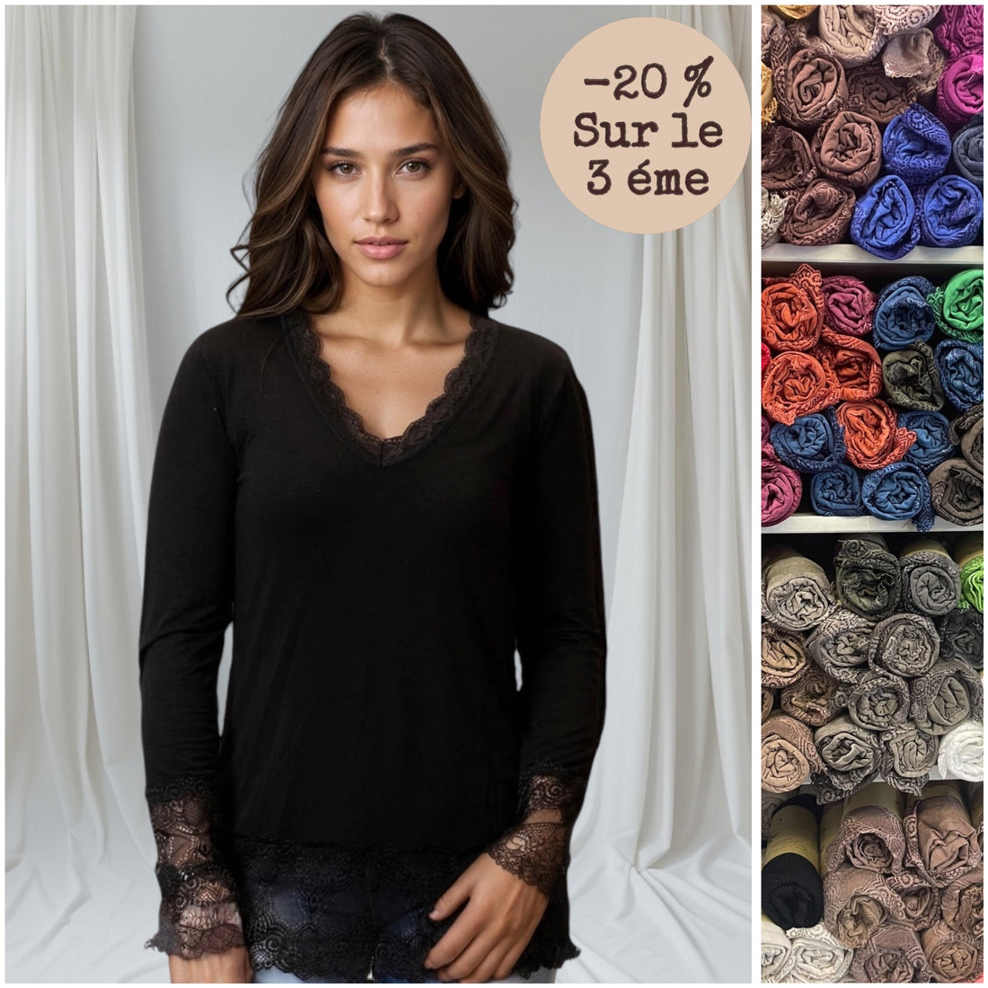 💫 Le Sous-Pull Dentelle : L'Indispensable Tendance et Chic ! - Mam’s Ailes