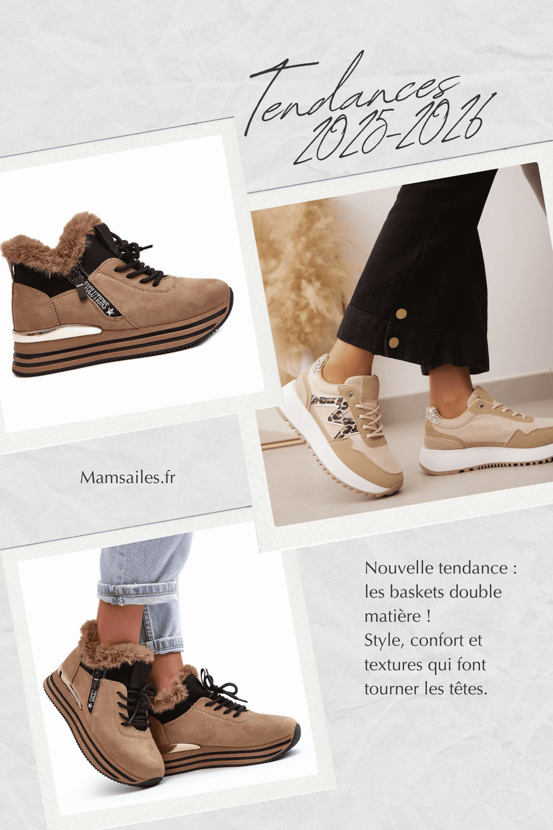 👟 Mix & Match : le double effet mode - Mam’s Ailes