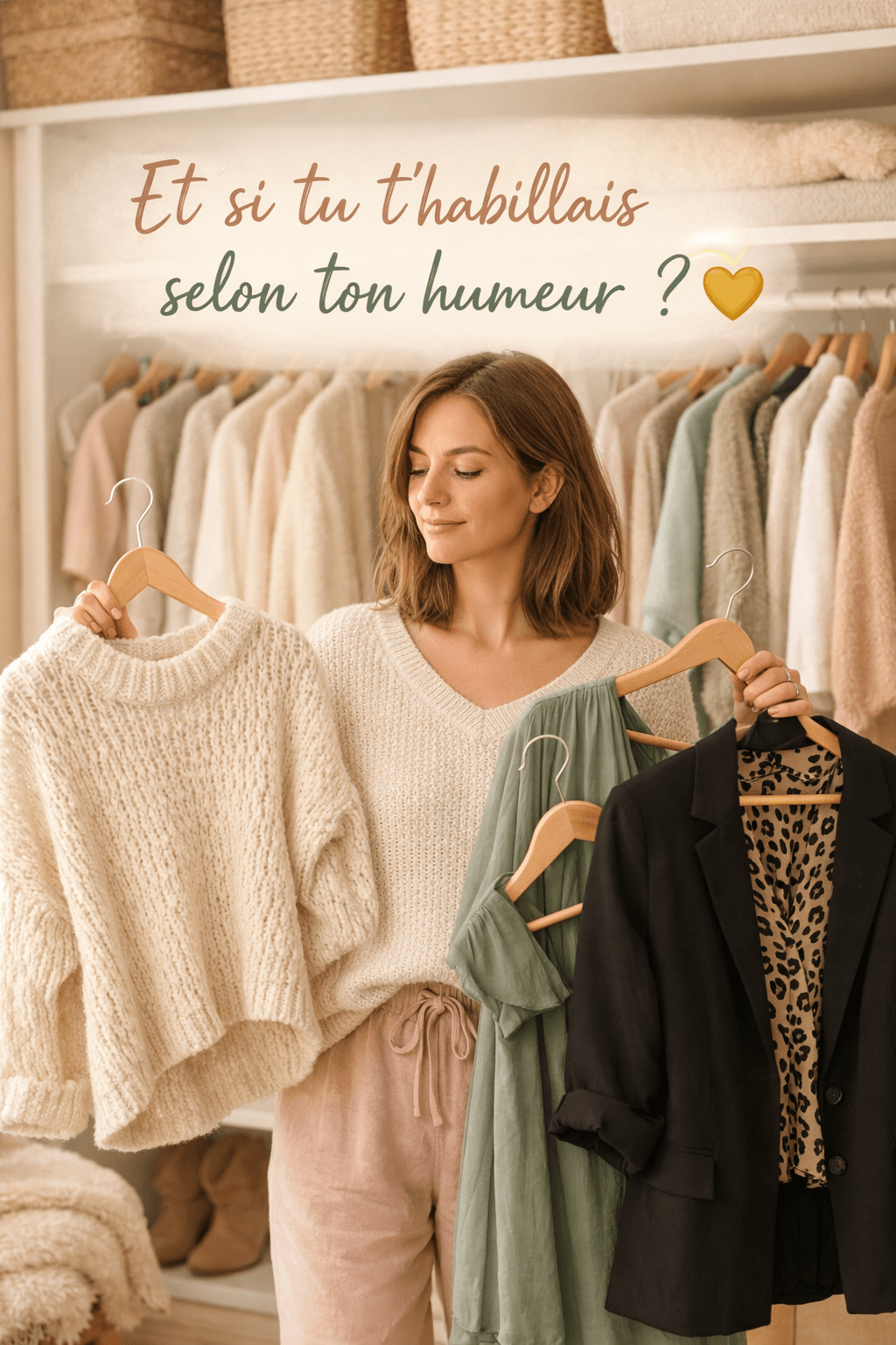 S’habiller selon son humeur : et si ton dressing te comprenait enfin ? - Mam’s Ailes