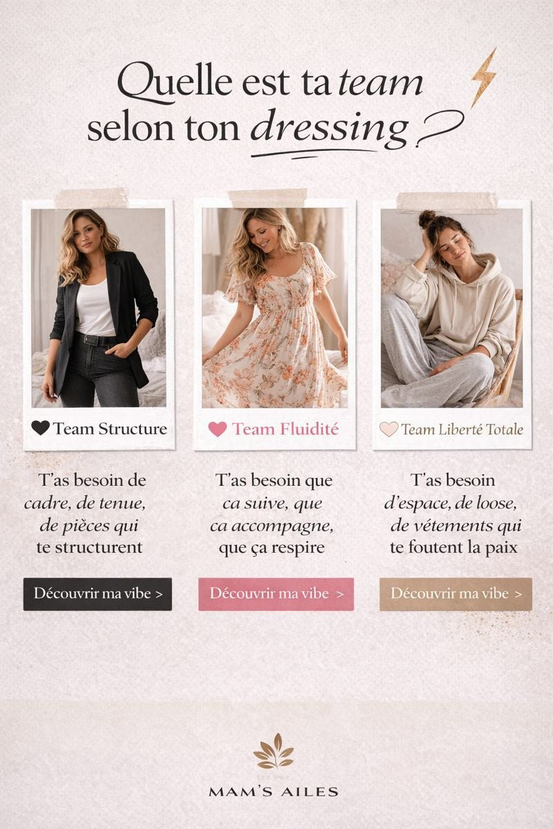 Ton dressing en dit plus sur toi que tu crois - Mam’s Ailes