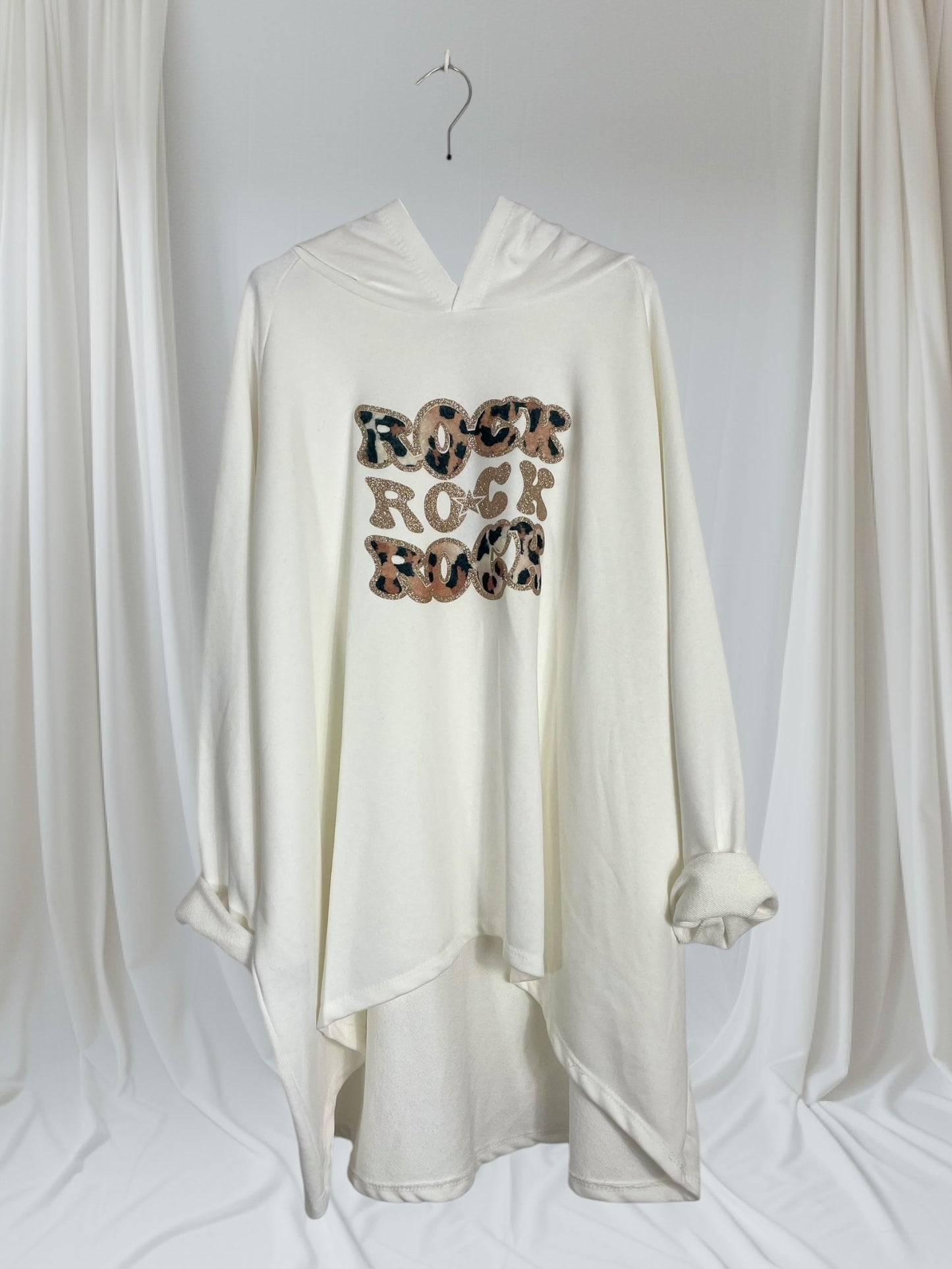 Pull oversize Rock Carla Giannini