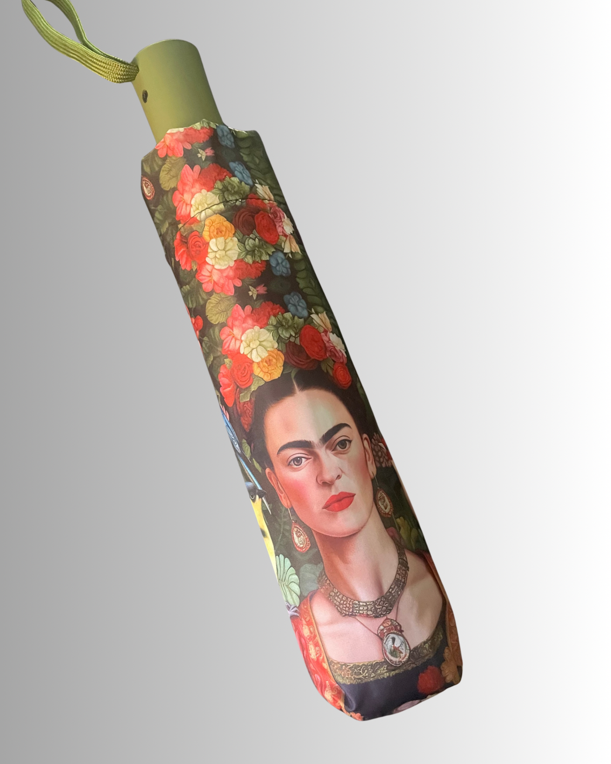 Parapluie femme artistique Frida Kahlo compact 100% polyester