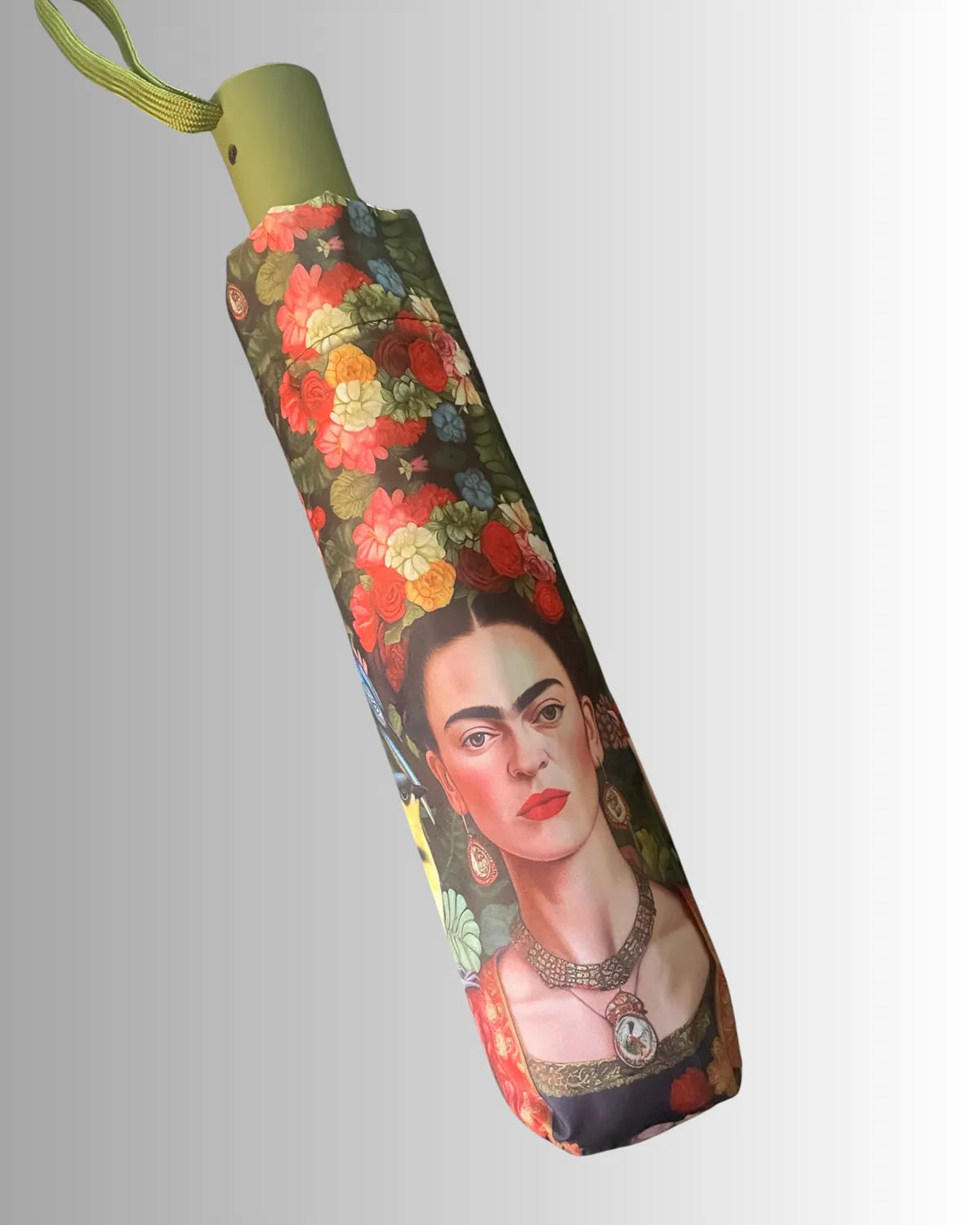 Parapluie femme artistique Frida Kahlo compact 100% polyester