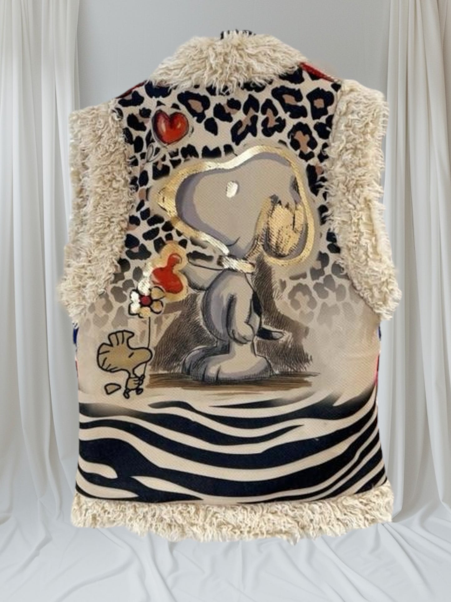 Veste sans manches Snoopy Carla Giannini