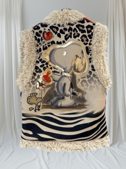 Veste sans manches Snoopy Carla Giannini