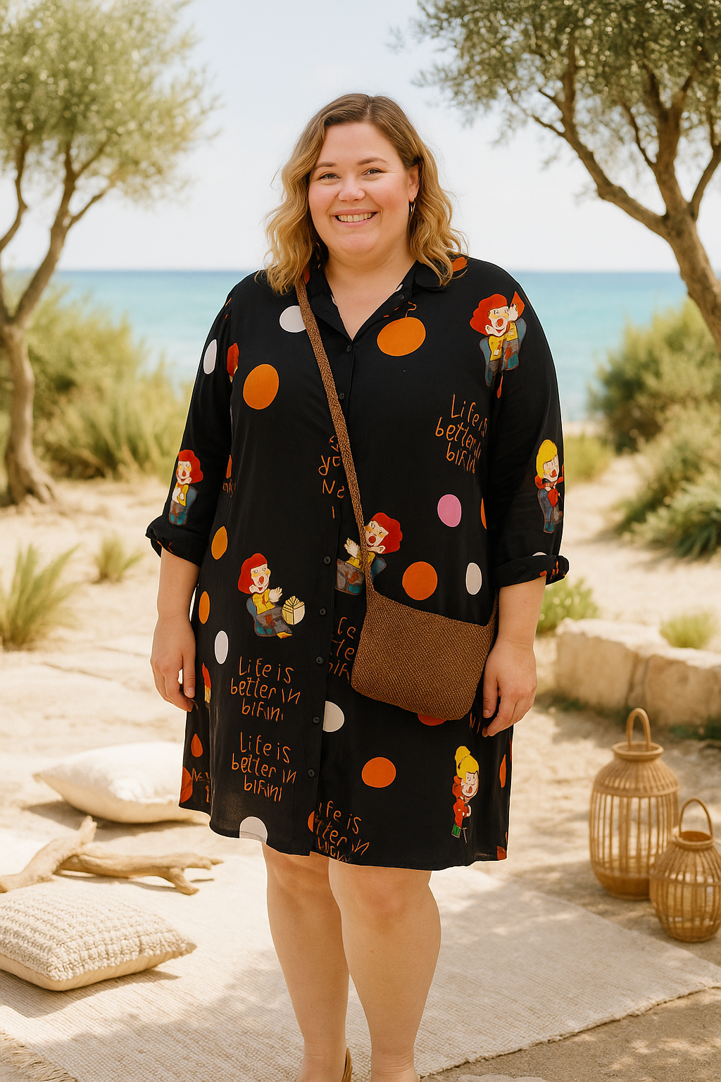 Robe Chemise "Bikini Vibes"