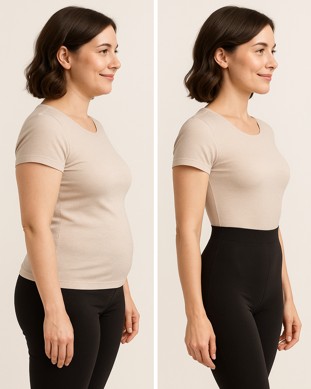 short gainant femme taille haute effet sculptant, maintien ventre plat, lingerie galbante – Mam’sailes