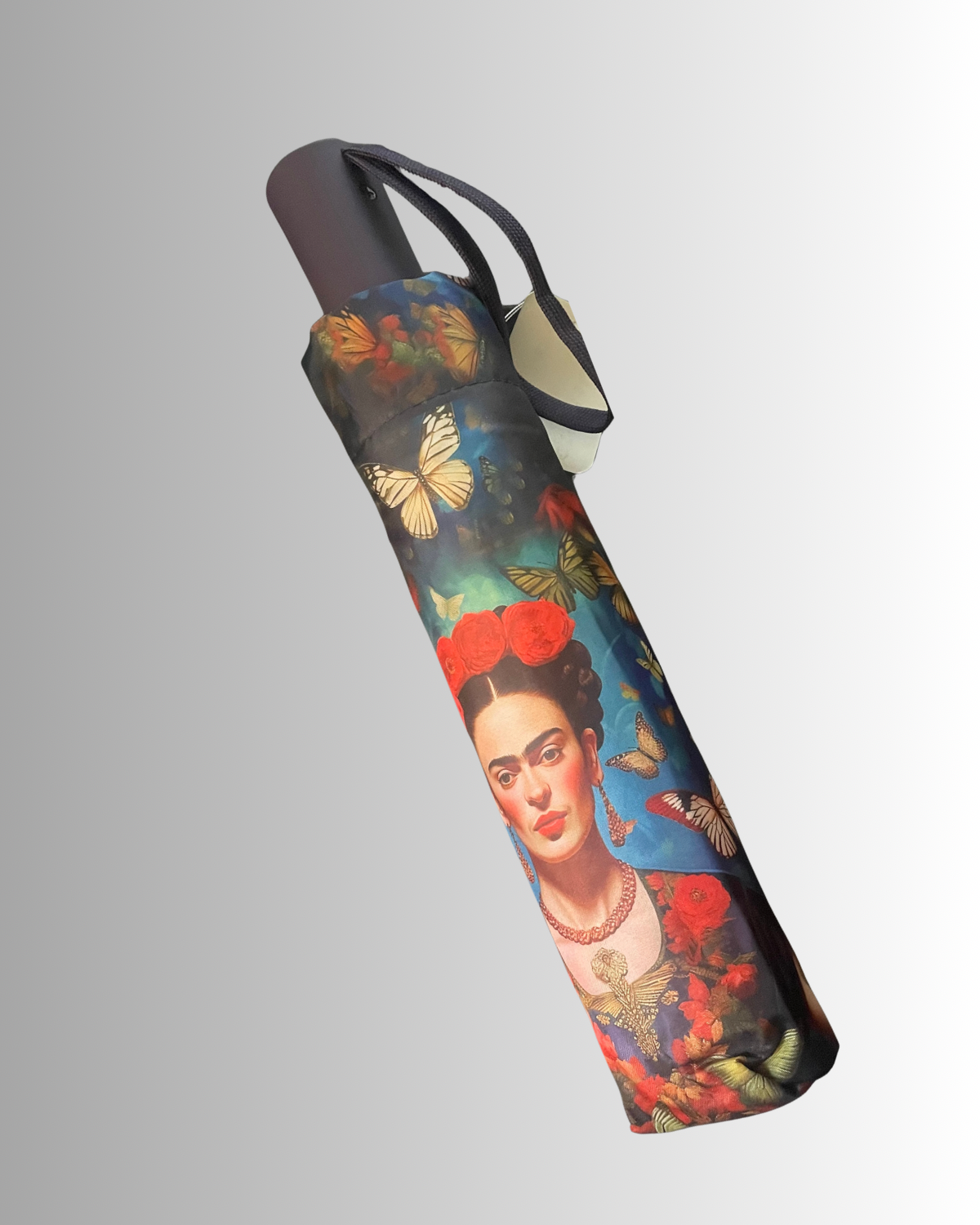 Parapluie femme artistique Frida Kahlo compact 100% polyester