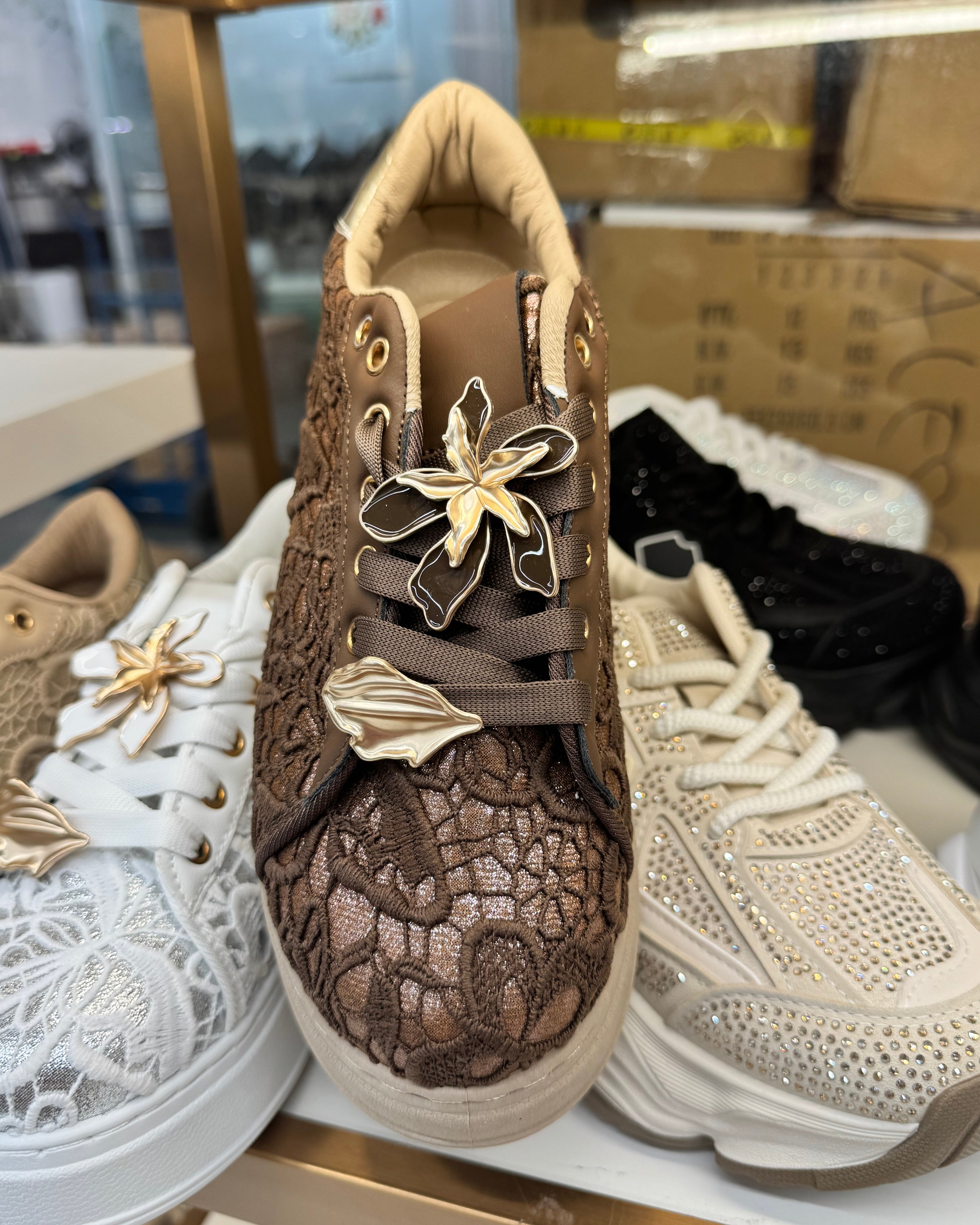 Baskets Siena Choco pour femme – chaussures couleur chocolat