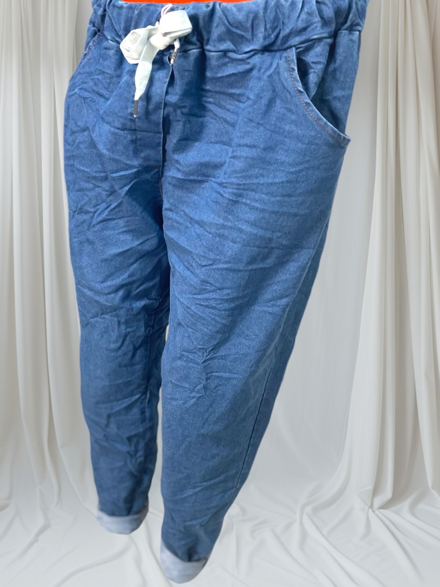 Pantalon Jean magique  grande taille