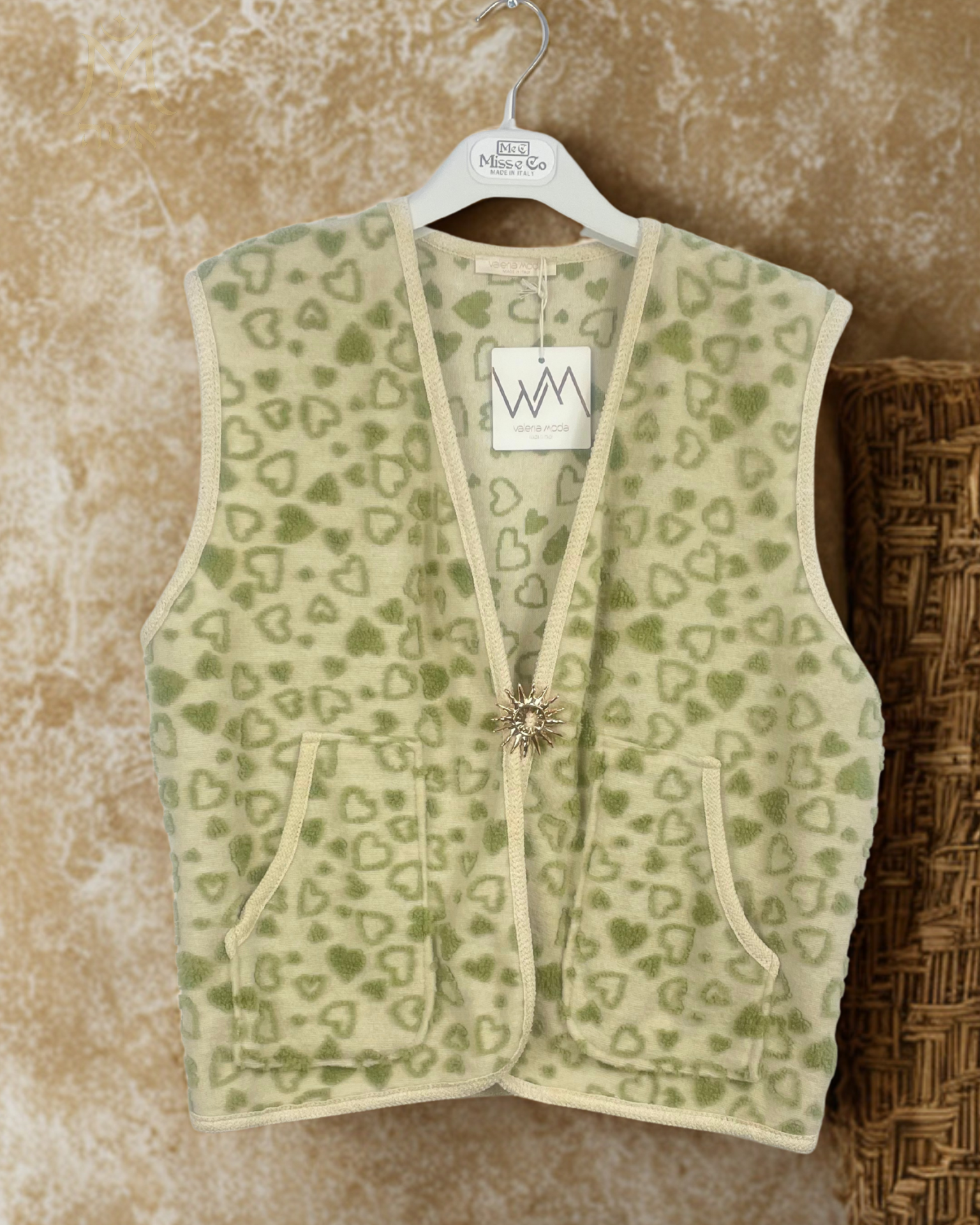 Gilet doux Made in Italy coupe droite – Mam’sailes