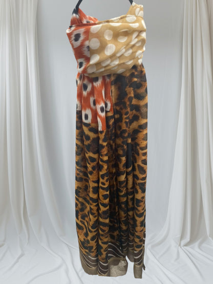 Foulard leopard