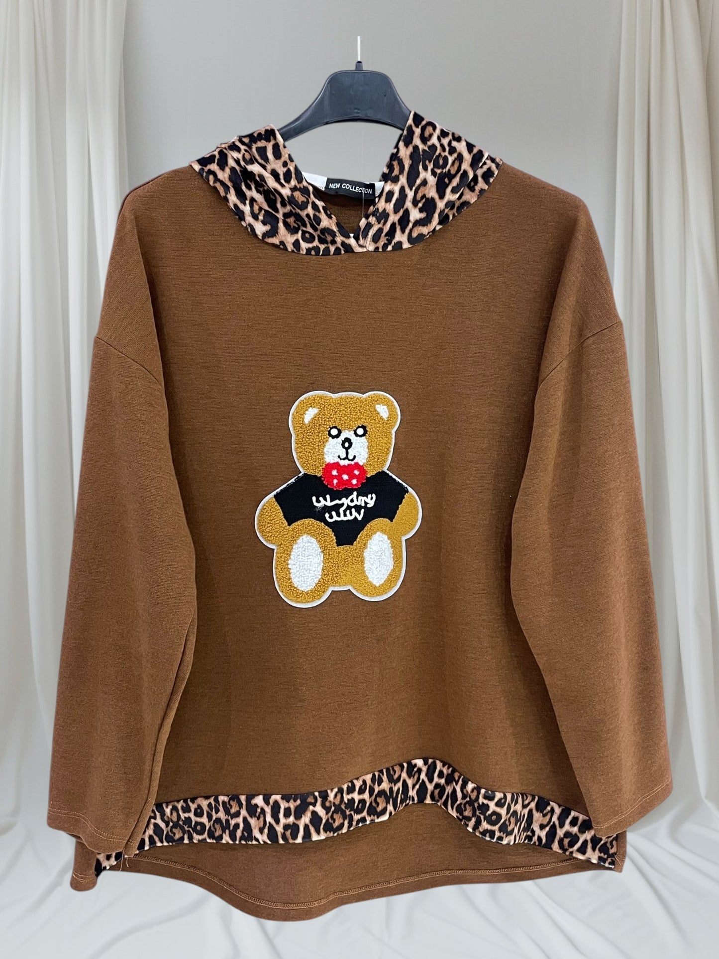 Pull à capuche Bear