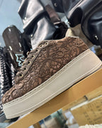 Baskets Siena chocolat pour femme – look casual automne