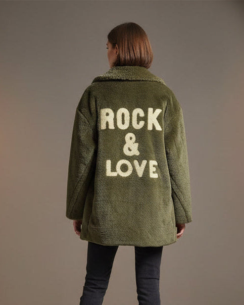 Veste pilou douce 2 poches intérieur satiné 62x78 cm made in Italy