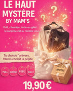 Haut mystère femme Mamsailes – pull, chemise, robe ou gilet surprise