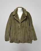 Veste pilou douce 2 poches intérieur satiné 62x78 cm made in Italy vue devant