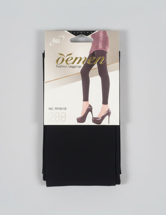 Legging 280 Den Noir – Ultra Chaud Hiver – Taille Unique 36-44