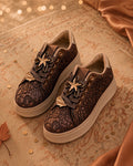 Sneakers femme couleur chocolat – Baskets Siena Choco