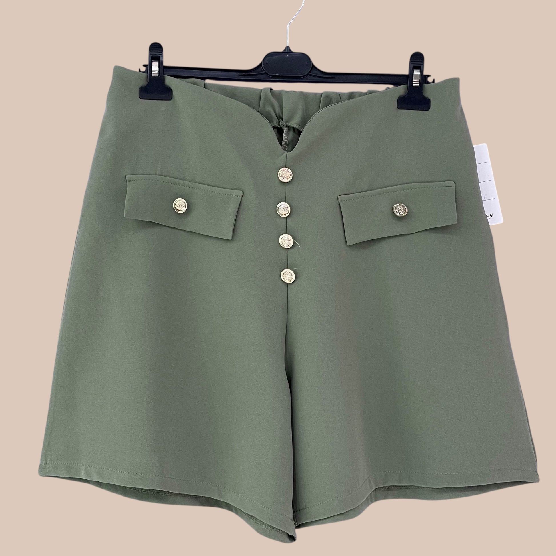 Short Chic Boutonné – Élégance & Confort Estival