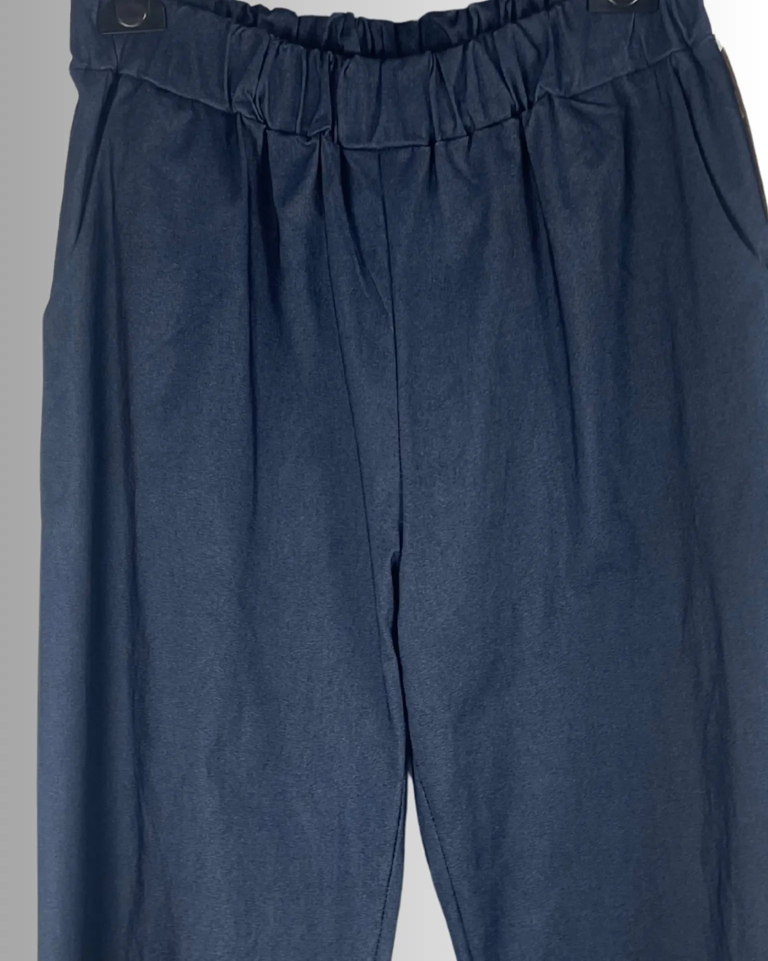 Pantalon Verona femme, coupe fluide, taille élastique made in Italy