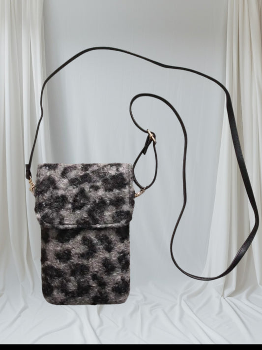 Pochette sac léopard