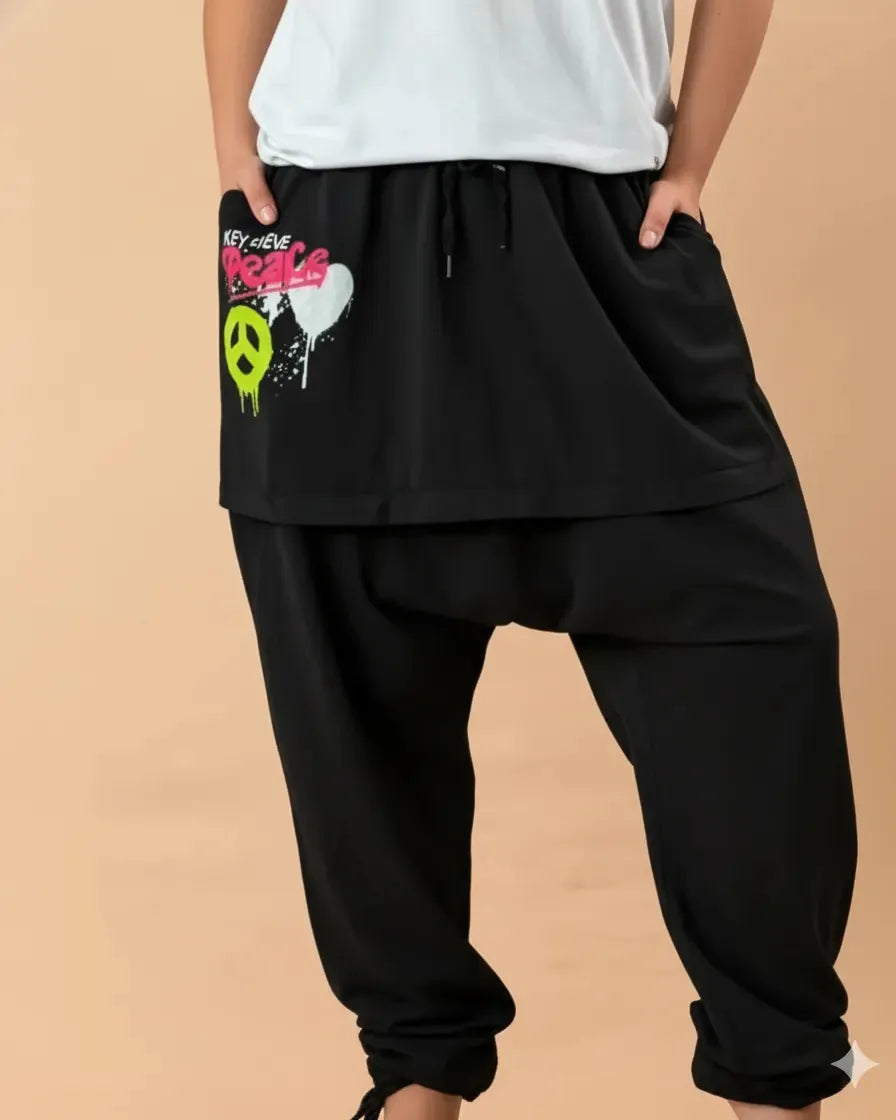 Pantalon “Peace” – Esprit détente et touche rebelle