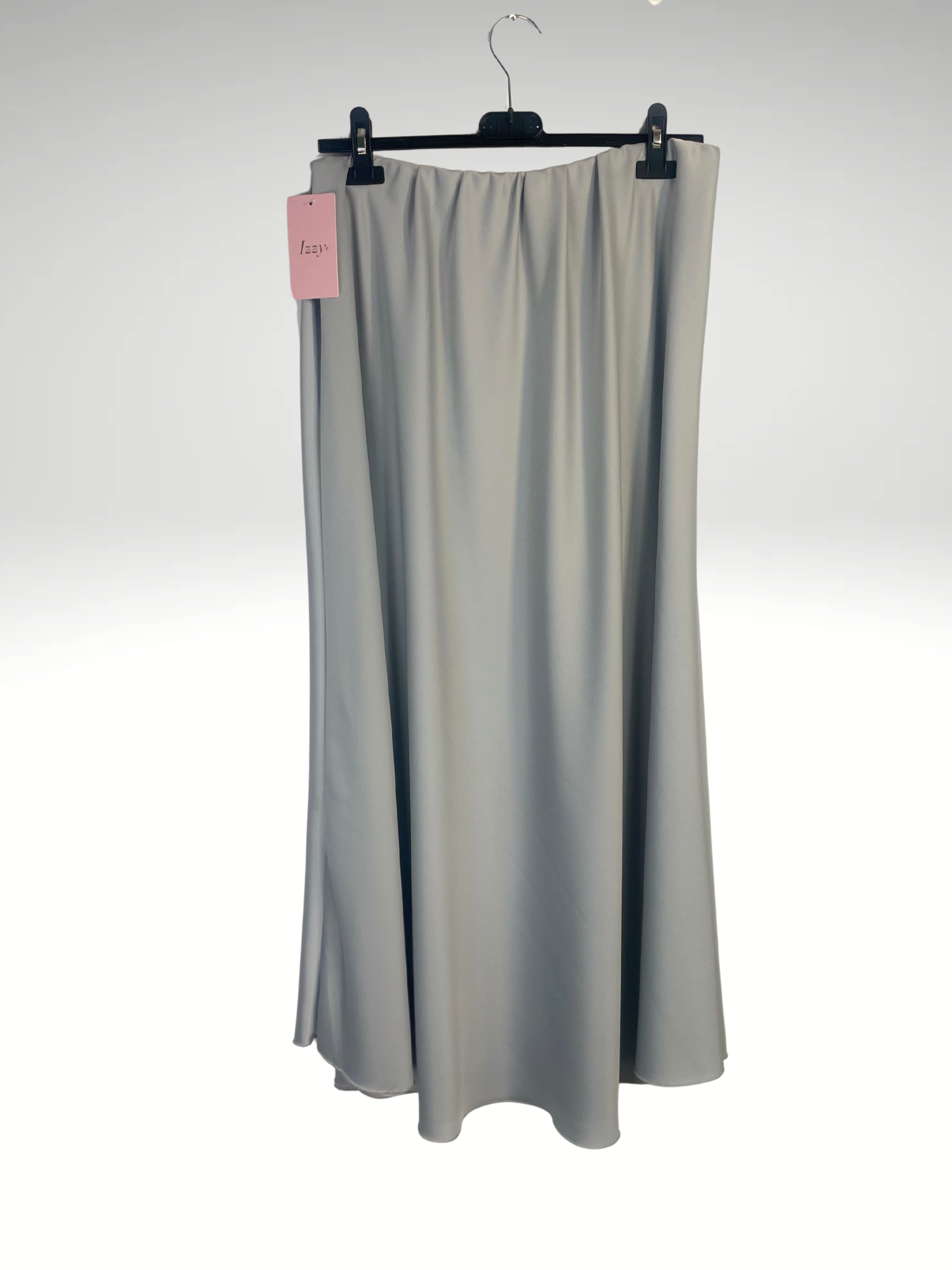 Jupe Satin “Silvia Satinata” – Taille Élastique & Tombé Fluide