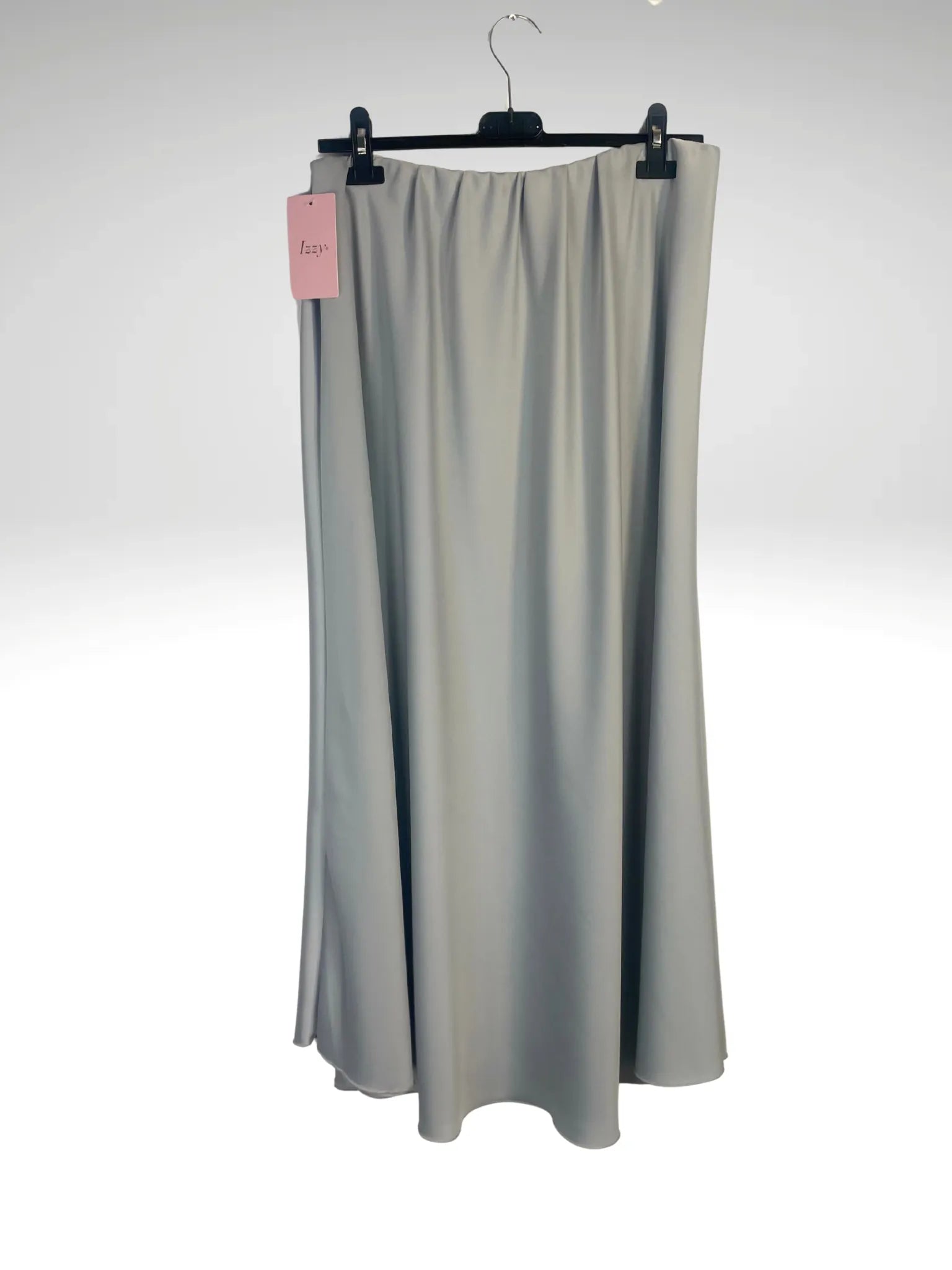 Jupe Satin “Silvia Satinata” – Taille Élastique & Tombé Fluide