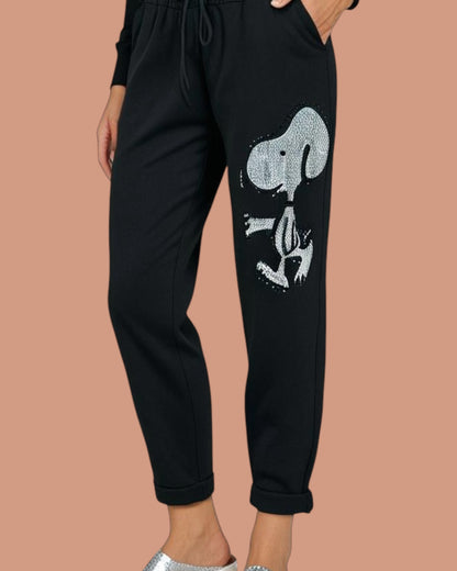 Pantalon Snoopy Grande Taille