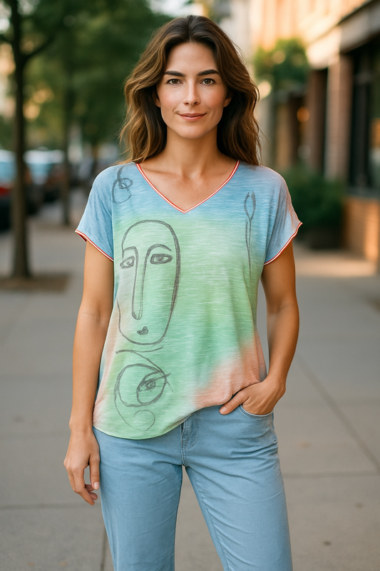 Tee-shirt Pablotine – Style Artistique & Décontracté