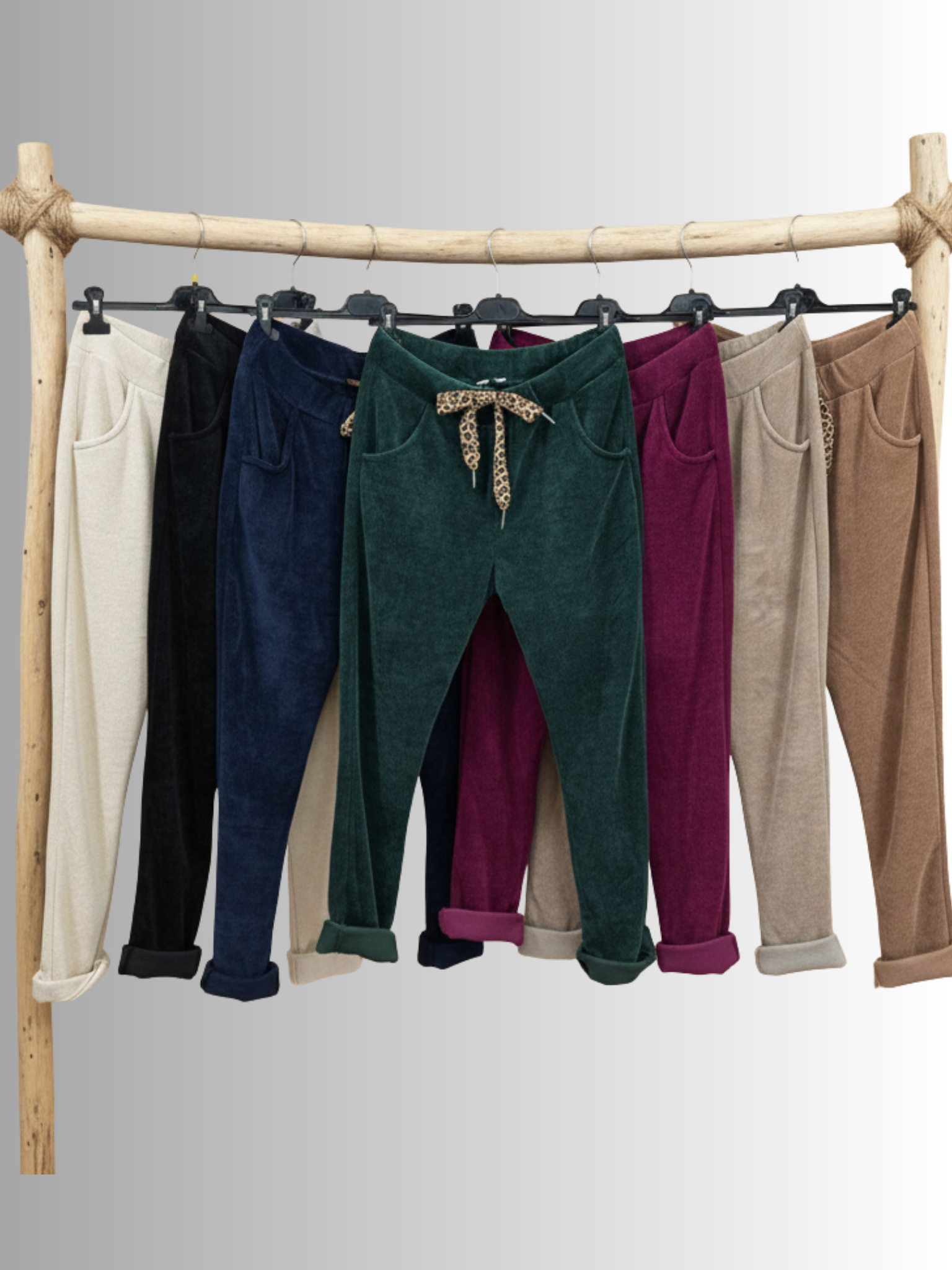 Pantalon Velours Confort Chic