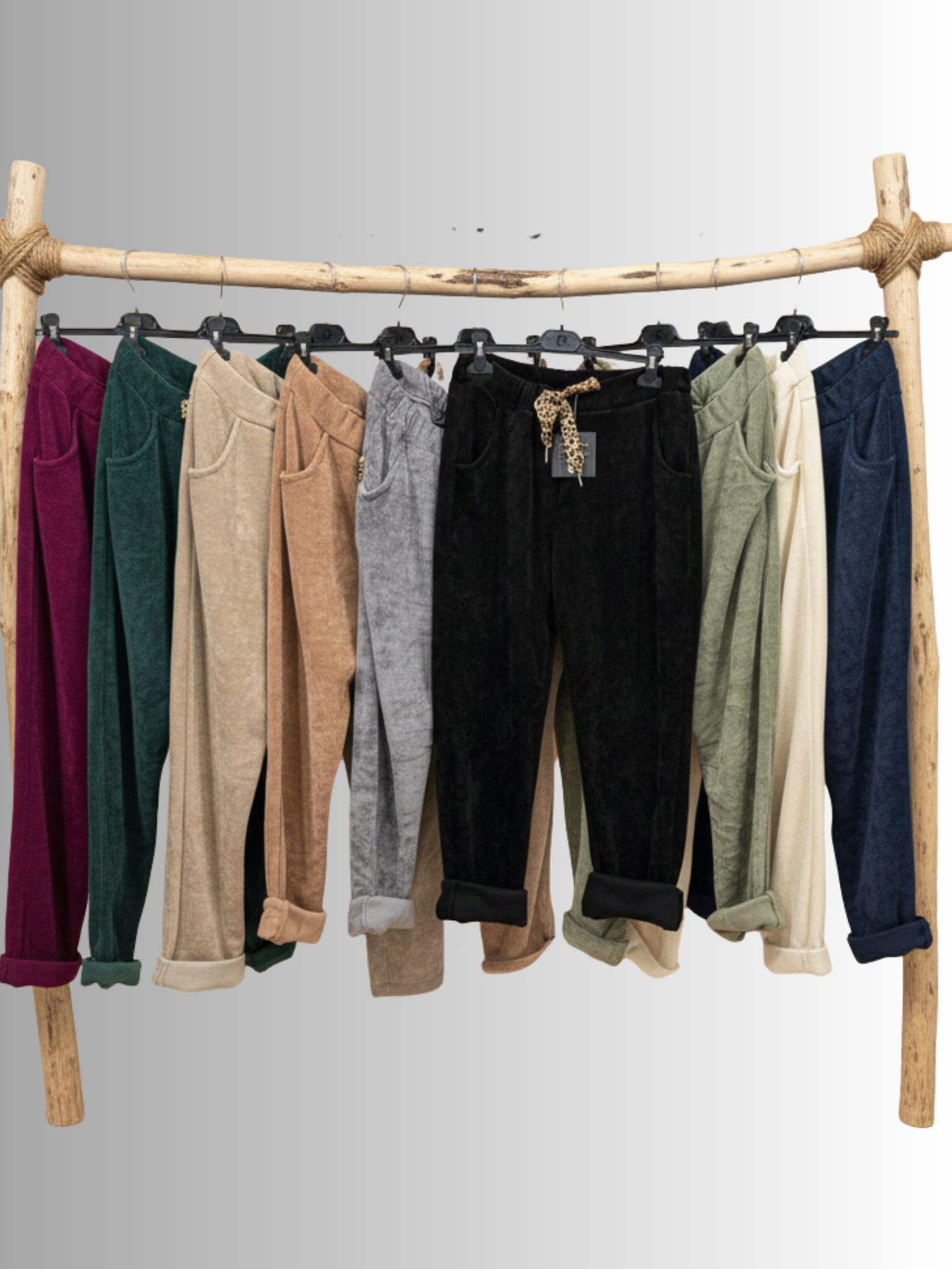 Pantalon Velours Confort Chic