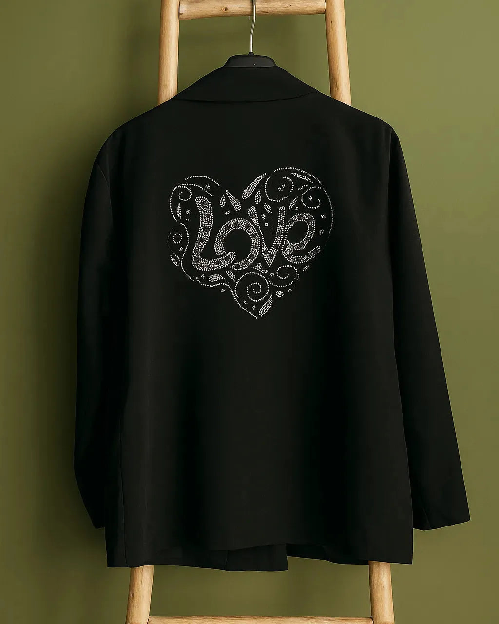 Blazer LOVE Strass - Mam’s Ailes