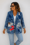 Blazer Sacha - Betty Boop Denim - Mam’s Ailes