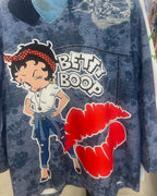 Blazer Sacha - Betty Boop Denim - Mam’s Ailes