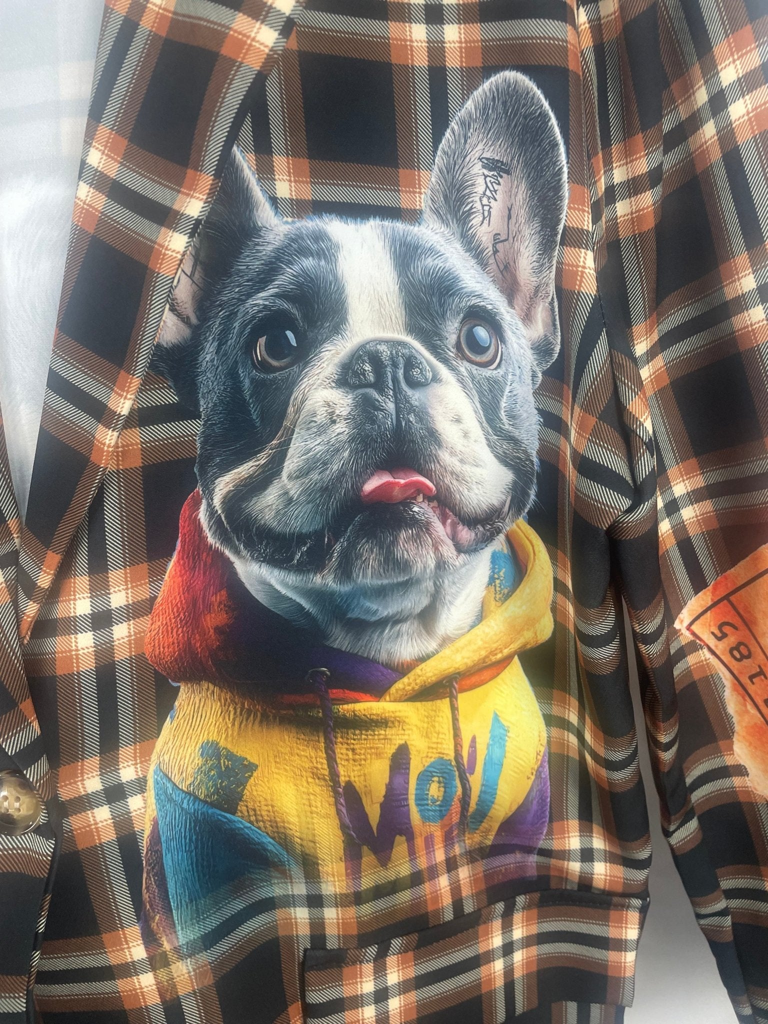 Blazer Sacha - Bouledogue Tartan - Mam’s Ailes
