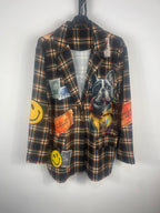 Blazer Sacha - Bouledogue Tartan - Mam’s Ailes