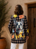 Blazer Sacha - Bouledogue Tartan - Mam’s Ailes