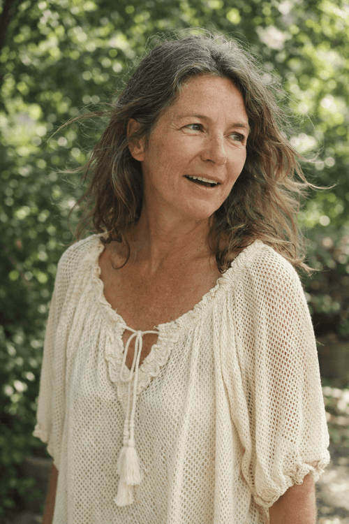 Blouse Bohème Ajourée Pailletée — Made in Italy - Mam’s Ailes