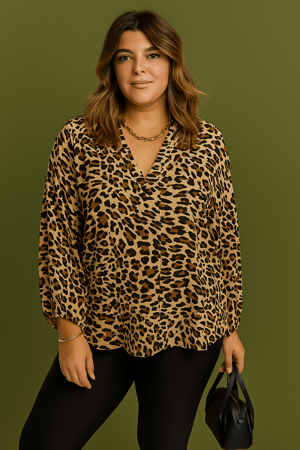 Blouse “Dualité Sauvage” – Esprit Libre & Mystique - Mam’s Ailes