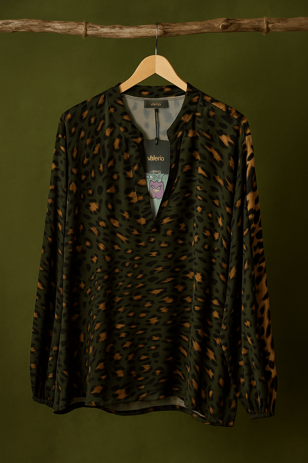 Blouse “Dualité Sauvage” – Esprit Libre & Mystique - Mam’s Ailes