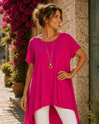 Blouse Maëlia — Sautoir offert - Mam’s AilesBlanc
